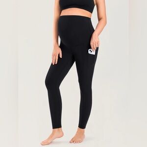 Natrelax® Maternity Leggings with Pockets 25"